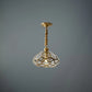 JSPHILO 4-266-1xE27 Impressions Brass Hanging