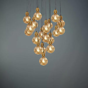 JSPHILO 4-267-19xG9 Impression Double Height Chandeliers