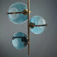 JSPHILO-Blue 4-271-3xE-27 Luxury Hangings