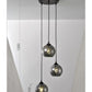 JSPHILO 4-279-3xE27 Impressions Cluster Hanging