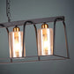 JSPHILO 4-291-5xE27 Impressions Rectangular Chandeliers