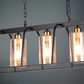 JSPHILO 4-291-5xE27 Impressions Rectangular Chandeliers