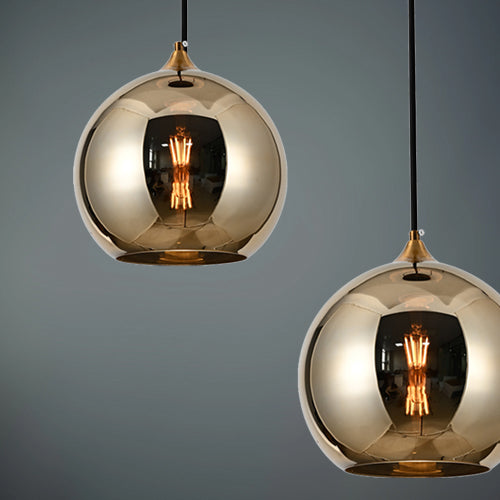 JSPHILO Gold 4-298-3xE27 Impressions Cluster Hanging