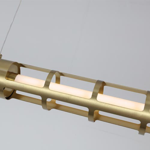 JSPHILO 4-334-L1200-46w Impressions Rectangular Hanging