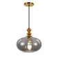 JSPHILO 4-345-1xE27-Smoke Impressions Glass Hangings