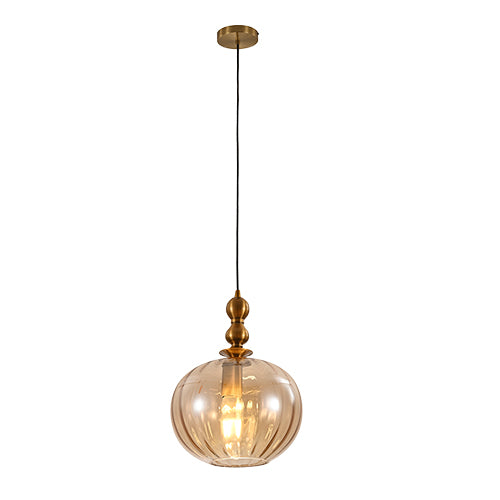 JSPHILO 4-345-1xE27 Impressions Glass Hangings