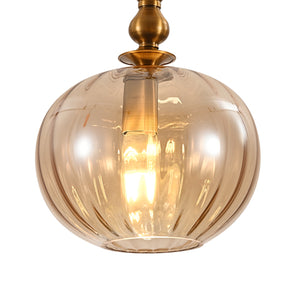 JSPHILO 4-345-1xE27 Impressions Glass Hangings