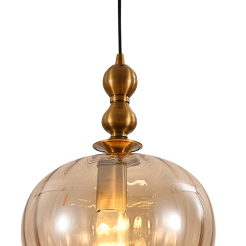 JSPHILO 4-345-1xE27 Impressions Glass Hangings