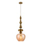JSPHILO 4-346-1xE27-Amber Impressions Luxury Hanging