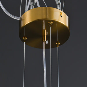 JSPHILO 4-351-3xE14 Impressions Glass Hangings