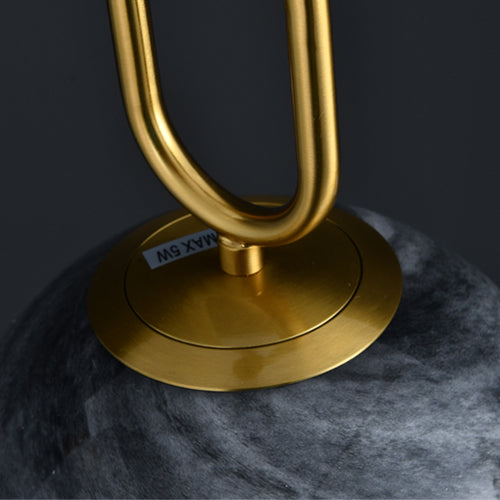 JSPHILO 4-352-1xG9 Impressions Marble Hanging