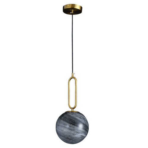 JSPHILO 4-352-1xG9 Impressions Marble Hanging