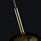 JSPHILO 4-354-1xE14-Gold Impressions Glass Hangings