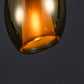 JSPHILO 4-354-1xE14-Gold Impressions Glass Hangings