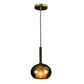JSPHILO 4-354-1xE14-Gold Impressions Glass Hangings