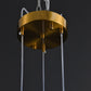 JSPHILO 4-357-3xG9-Amber Impressions Cluster hangings