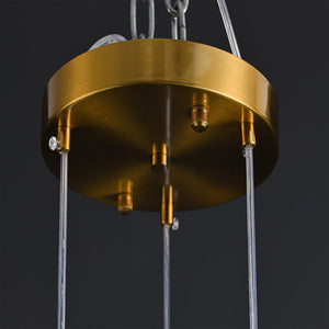 JSPHILO 4-357-3xG9-Smoke Impressions Cluster hangings