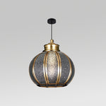 JSPHILO 4-404-1xE27 Impression Brass Hanging