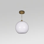 JSPHILO 4-406-1xE27 Impression Glass Hangings
