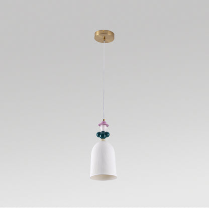 JSPHILO-4-433-1xE14 - Multicolour Metal+Glass Modern Hanging Light