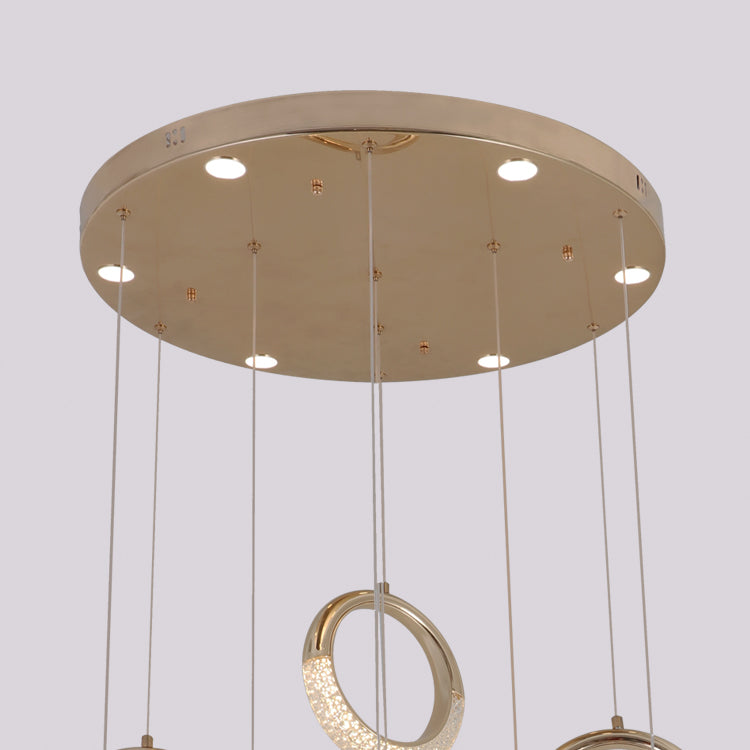 JSPHILO 4-441-LED-80w Impressions Double Height Chandeliers