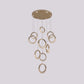 JSPHILO 4-441-LED-80w Impressions Double Height Chandeliers