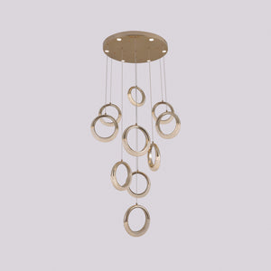 JSPHILO 4-441-LED-80w Impressions Double Height Chandeliers