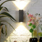 Eliante Dulce Grey Aluminium Outdoor Wall Lights 4002-2X3-WW