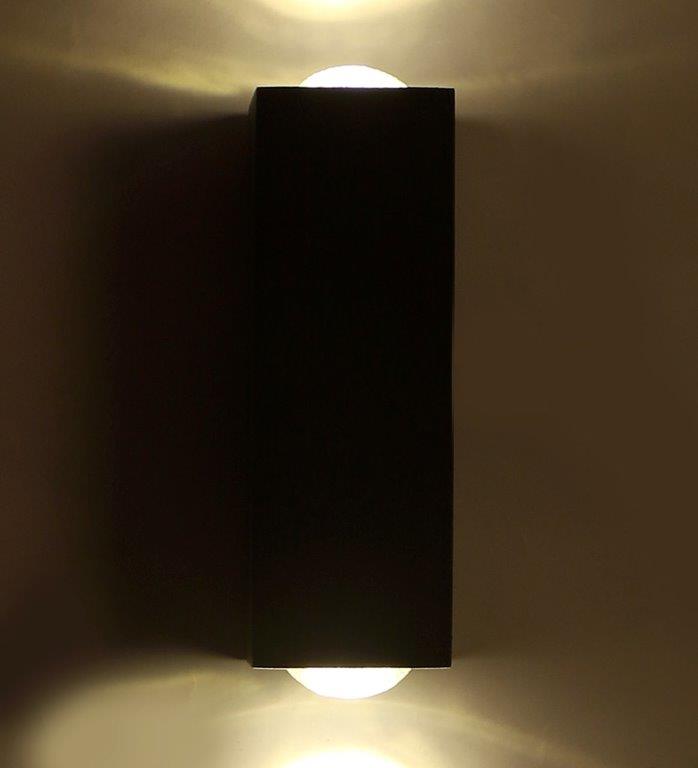 Eliante Dulce Grey Aluminium Outdoor Wall Lights 4002-2X3-WW