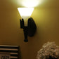 Brown Metal Wall Light - 404-1W-MIX - Included Bulb