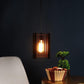ELIANTE Brown Metal Hanging Light by Jainsons Lights - Without Bulb - MN-Wooden-HL | by Jainsons Lights