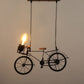 ELIANTE Wooden Wood Hanging Light by Jainsons Lights - Without Bulb - Cycle-HL-TYRE | by Jainsons Lights