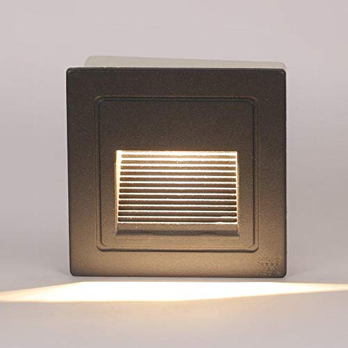 ELIANTE - Grey Metal Foot Light - 32723-WW-GREY-BODY-OUTDOOR - by Jainsons Lights - Inbuit LED | by Jainsons Lights