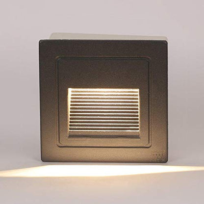 ELIANTE - Grey Metal Foot Light - 32723-WW-GREY-BODY-OUTDOOR - by Jainsons Lights - Inbuit LED | by Jainsons Lights