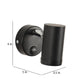ELIANTE Black Metal Spot Light by Jainsons Lights - GU-10-SPOT-BK-SL-WITH-BULB | by Jainsons Lights