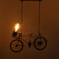 ELIANTE Wooden Wood Hanging Light by Jainsons Lights - Without Bulb - Cycle-HL-TYRE | by Jainsons Lights