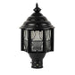 ELIANTE - Black Metal Outdoor Gate Light - 105-MED - by Jainsons Lights - Without Bulb | by Jainsons Lights