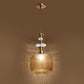 ELIANTE Povque Vintage Hanging Pendant Light Gold Finish Iron with Gold Glass Shade E27 Holder Decorative Ceiling Light for Living Room & Restaurants up to 3 years warranty - with LED Lamp(s) Included - JS-1322-HL-Gold