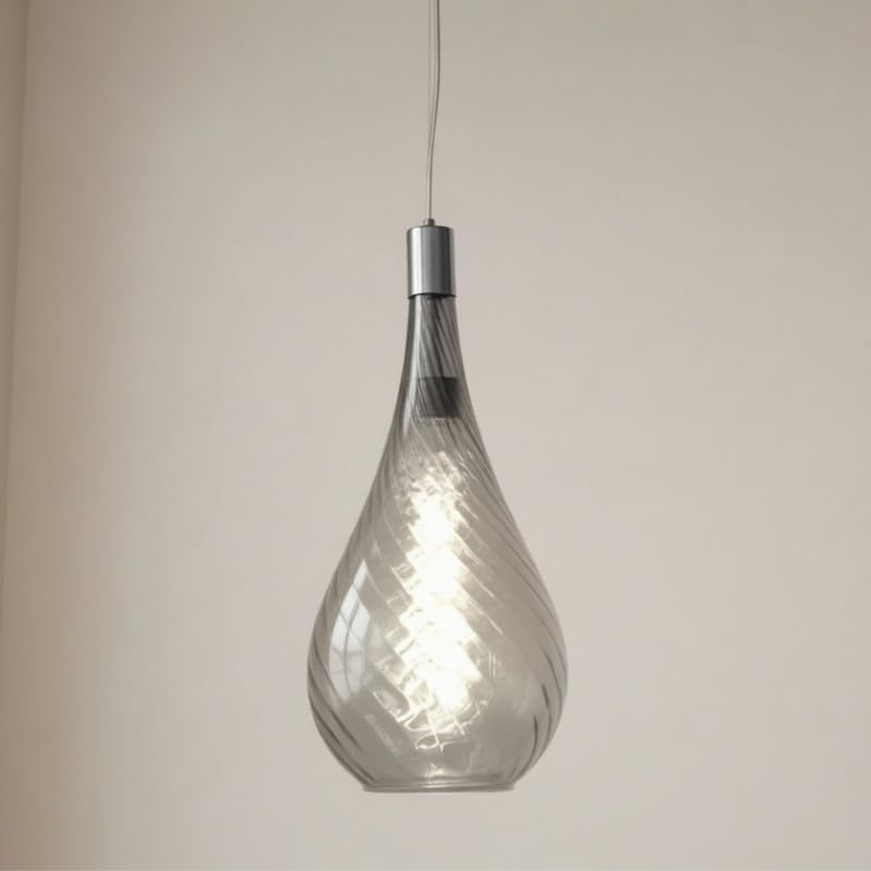 Eliante Mistova Pendant Light – Smoked Glass, Metal (A-002-1-SMOK)