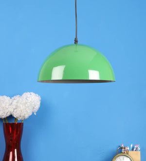 ELIANTE Grey Metal Hanging Light by Jainsons Lights - 12-INCH-Ganja-GR-WH | by Jainsons Lights