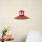 ELIANTE Fitful Red Iron Hanging Lights by Jainsons Lights - Apollo-Delux-Red-Big - Without Bulb | by Jainsons Lights