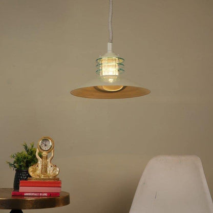 ELIANTE Steak Iron Hanging Lights White for Living Room, Bedroom, Dining Room, Kitchen | by Jainsons Lights