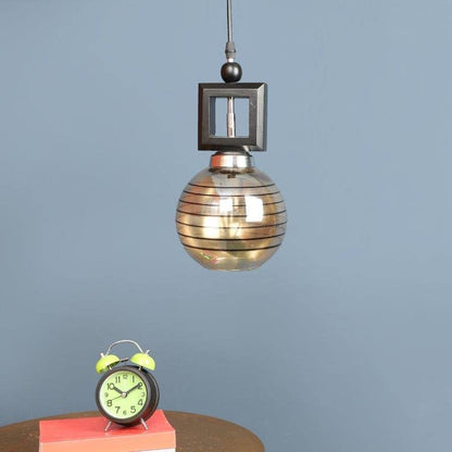 ELIANTE Pardo Brown Wood Hanging Light by Jainsons Lights - S-521-1LP-JSL | by Jainsons Lights