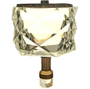 ELIANTE by Jainson Lights | Metal Black & Gold Base Wall Light | Clear Glass Shade | | CC-Ts1220-1w