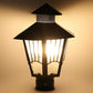 ELIANTE - Black Metal Outdoor Gate Light - CHANDNI-MED - by Jainsons Lights - Without Bulb | by Jainsons Lights