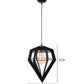 ELIANTE Black Metal Hanging Light by Jainsons Lights - Without Bulb - Diamond-BK-Patti-HL | by Jainsons Lights