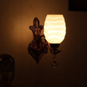 ELIANTE Rose Gold Iron Wall Lights -M-8008-1W - Without Bulb | by Jainsons Lights