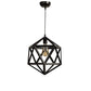 ELIANTE Raven Black Metal Hanging Light by Jainsons Lights - DIAMOND-1LP-Jali-Cut-JSL | by Jainsons Lights