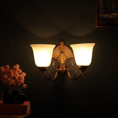 ELIANTE Divinebright Metal Wall Lights Antique Gold for Living Room, Bedroom, Dining Room, Kitchen | by Jainsons Lights