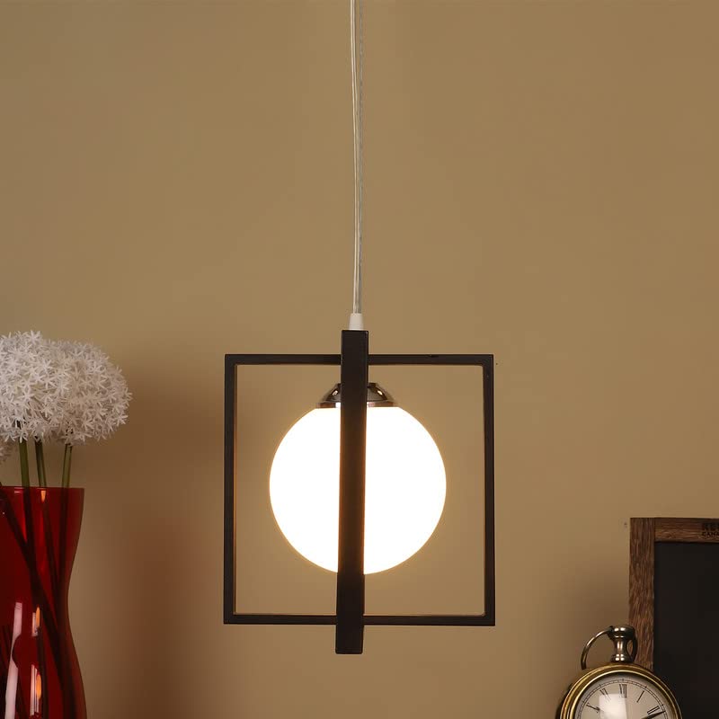 ELIANTE Metal Hanging Light Black for Living Room, Bedroom, Dining Room, Kitchen | SQ-HL